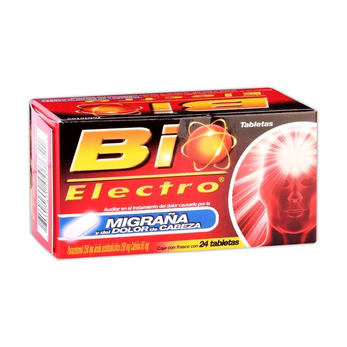BIO ELECTRO 24 TAB 250/250/65 MG