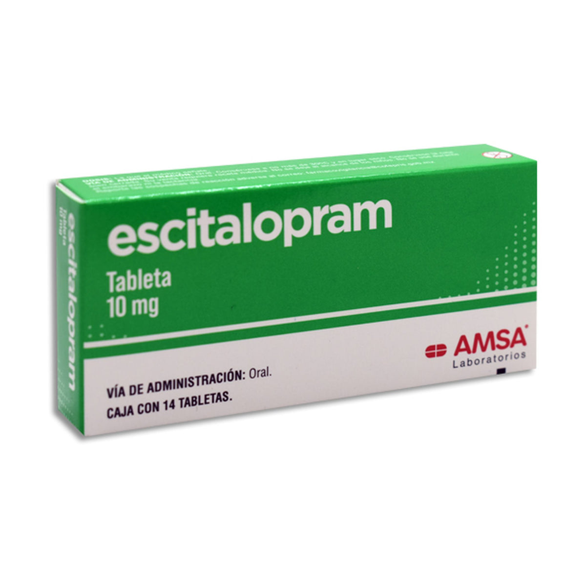 ESCITALOPRAM 14 TAB 10 MG