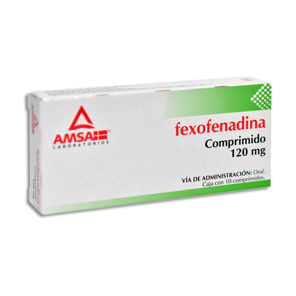 FEXOFENADINA 10 COMP 120 MG