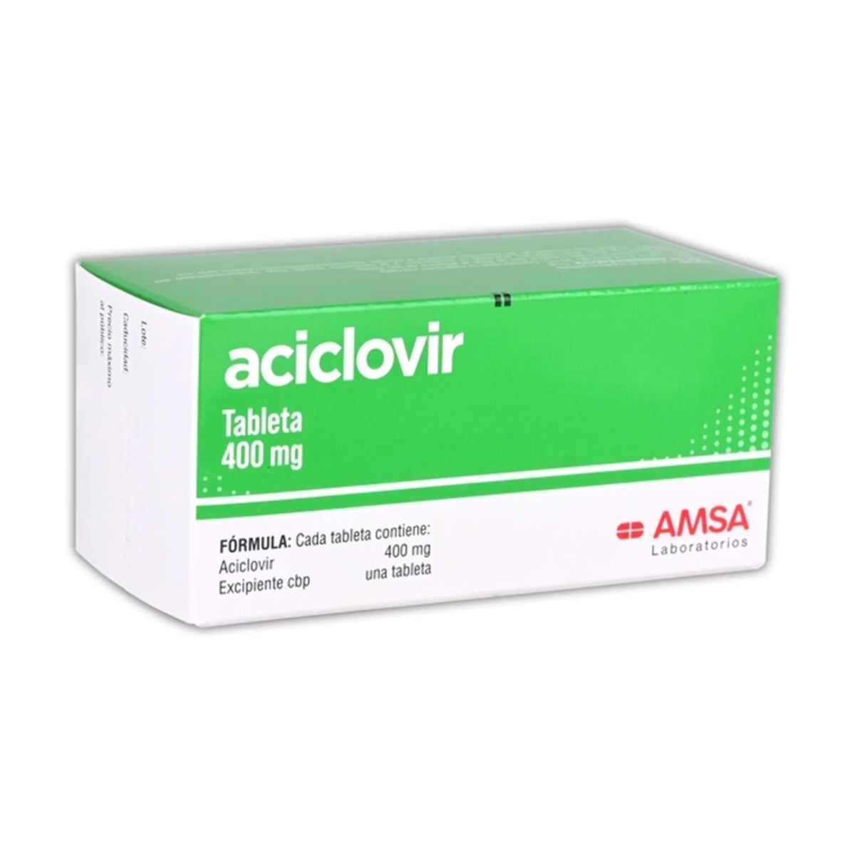 Aciclovir 400 mg Tabletas C35 (Aciclovir) AMSA