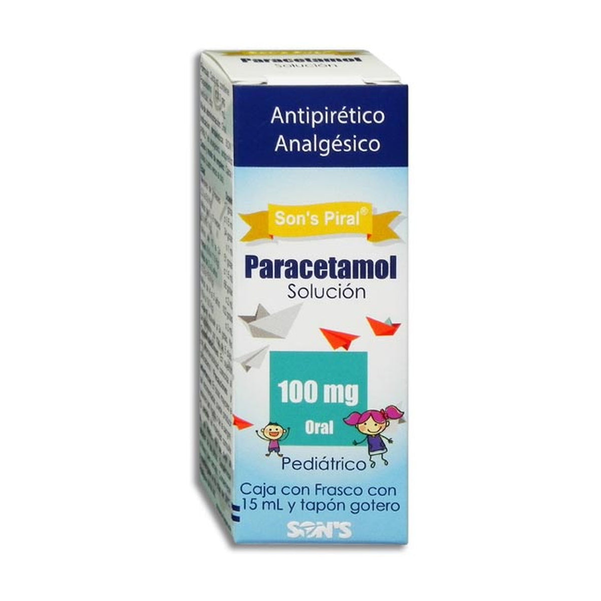 SONS PIRAL PED 1 GOT 100MG/15 ML