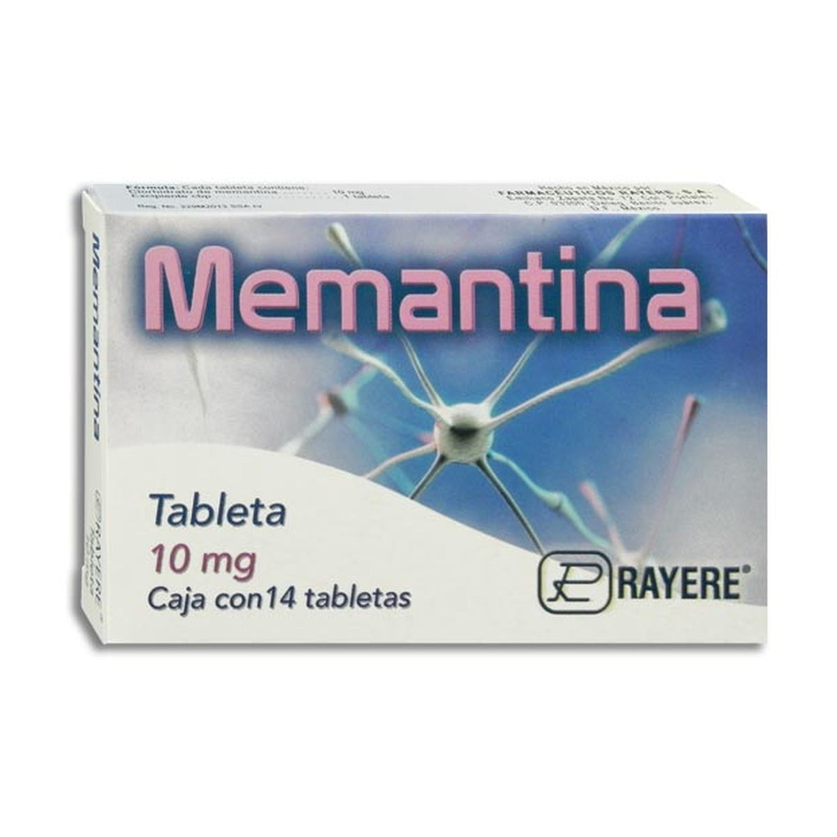 MEMANTINA 14 TAB 10 MG