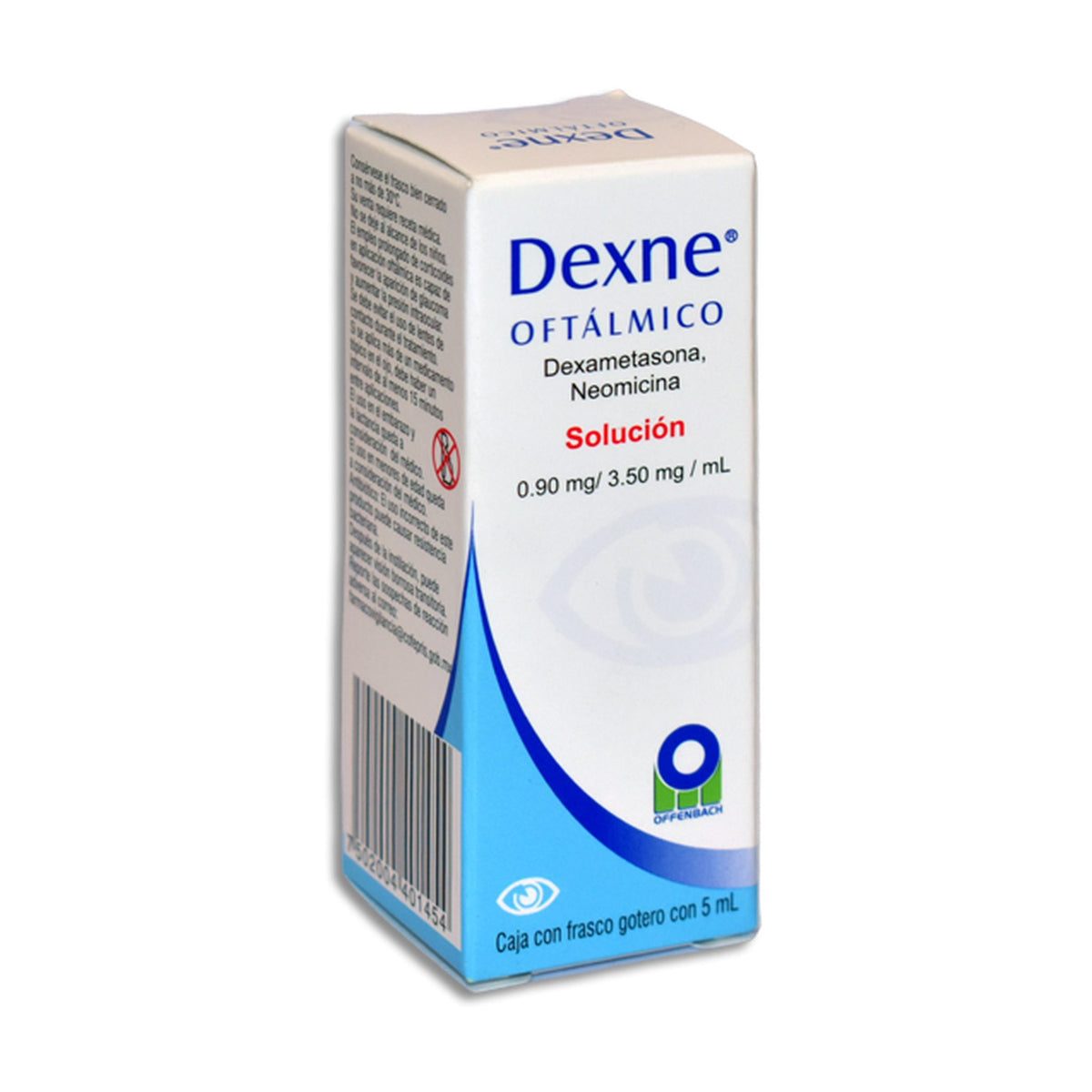 DEXNE OFTALMICO 1 GOT 500/100MG/5 ML
