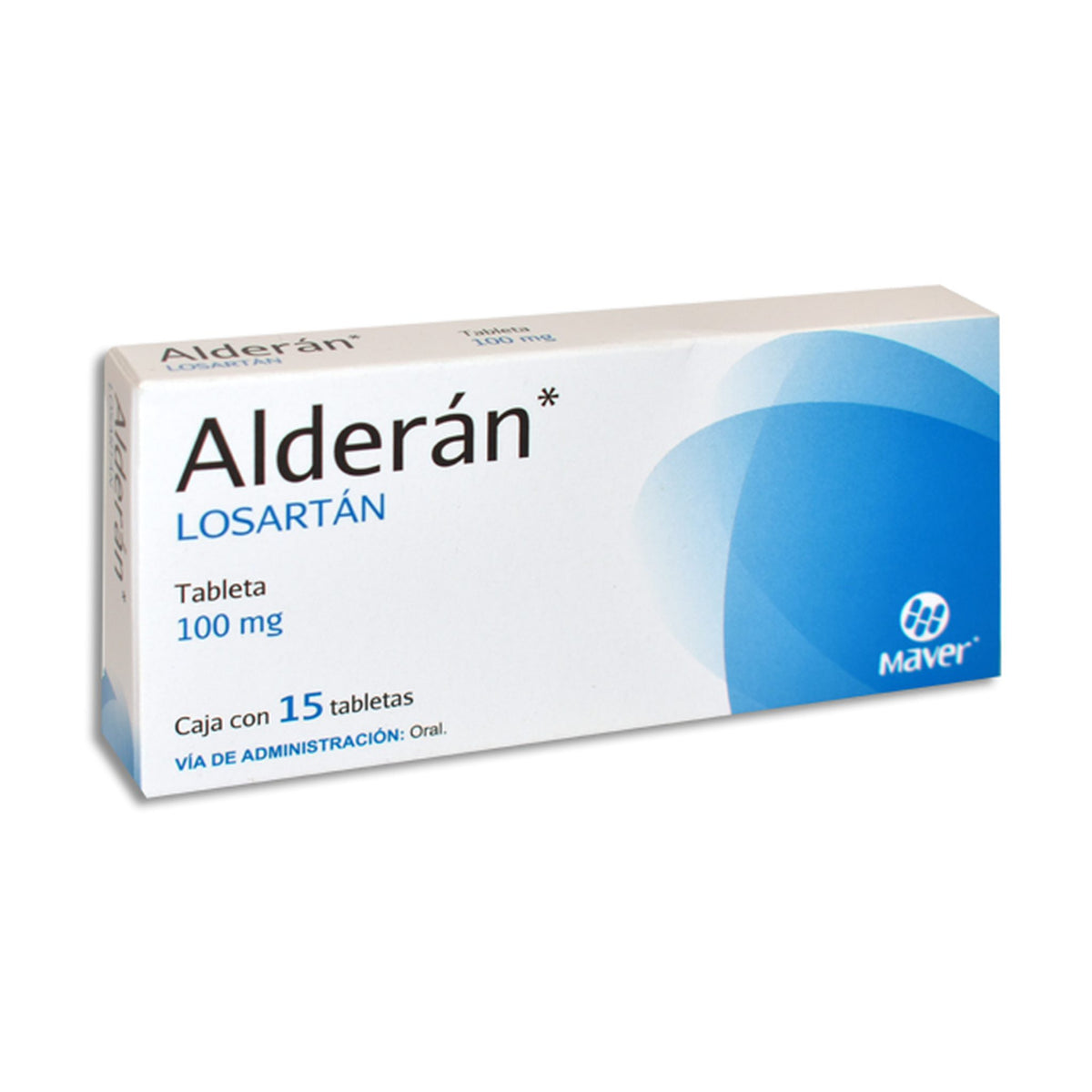 ALDERAN 15 TAB 100 MG