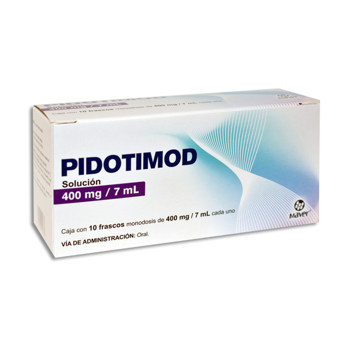 PIDOTIMOD 10 SOL 400MG/7 ML
