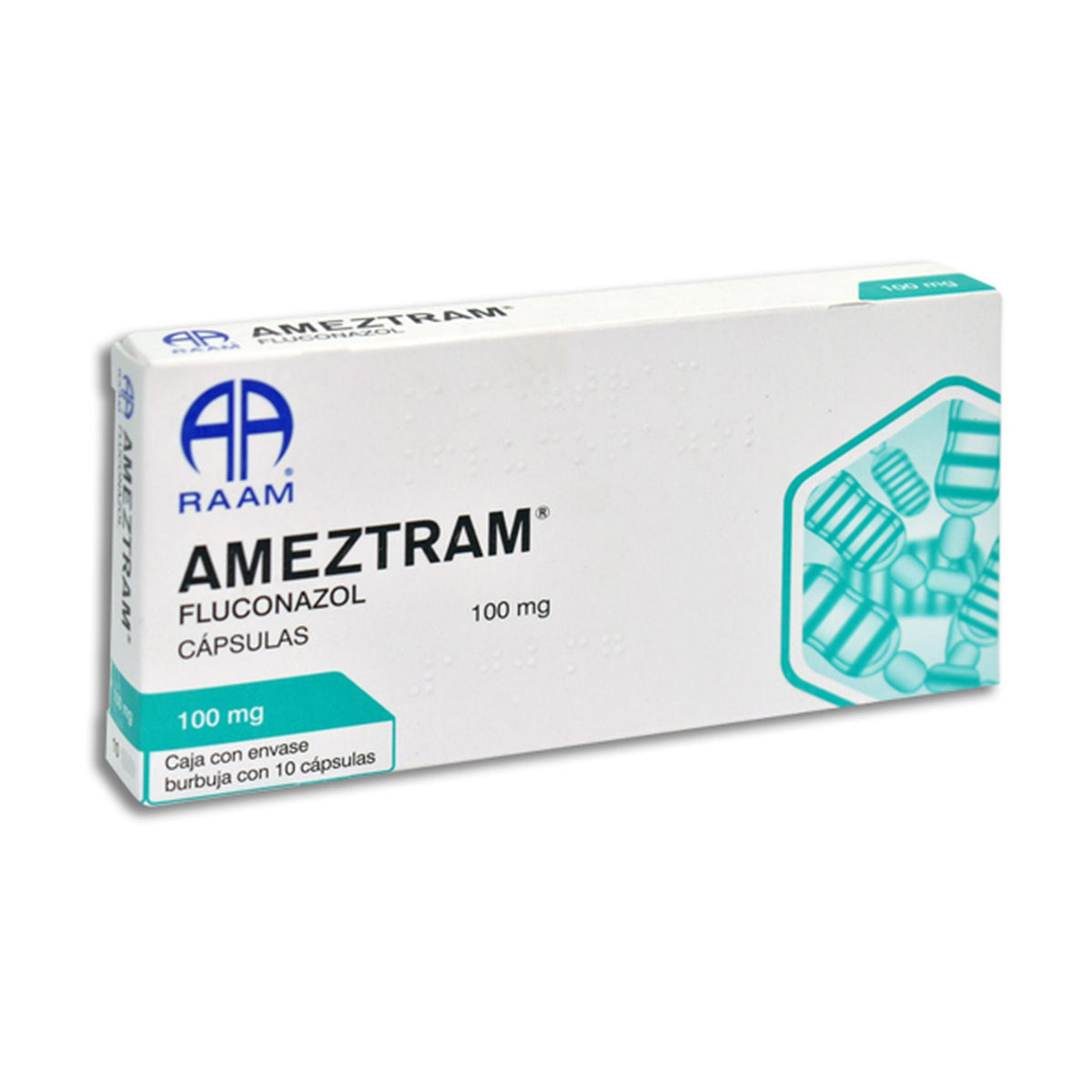 AMEZTRAM 10 CAPS 100 MG