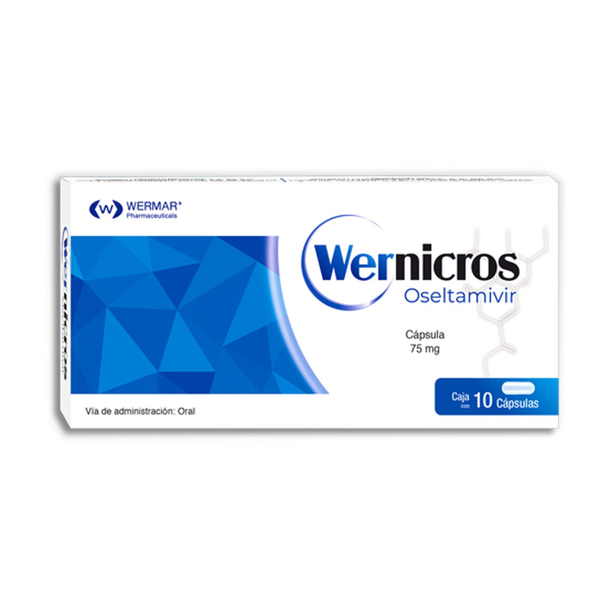 WERNICROS 10 CAPS 75 MG