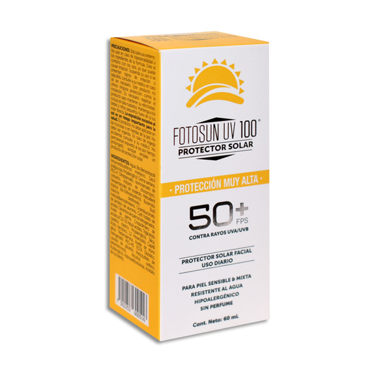 FOTOSUN UV 100 FPS 50+ CREMA 60 ML