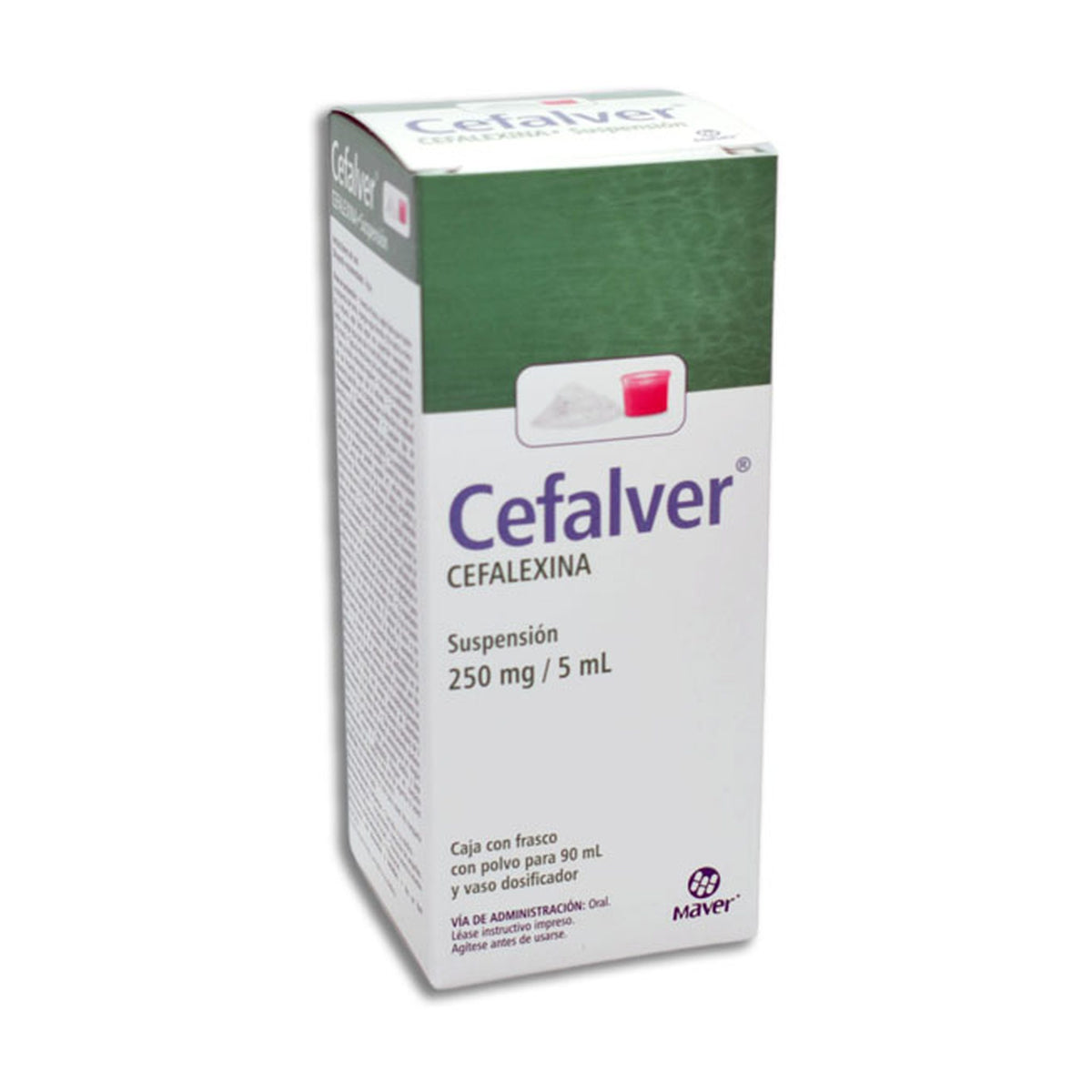CEFALVER 1 SUSP 250MG/5/90 ML