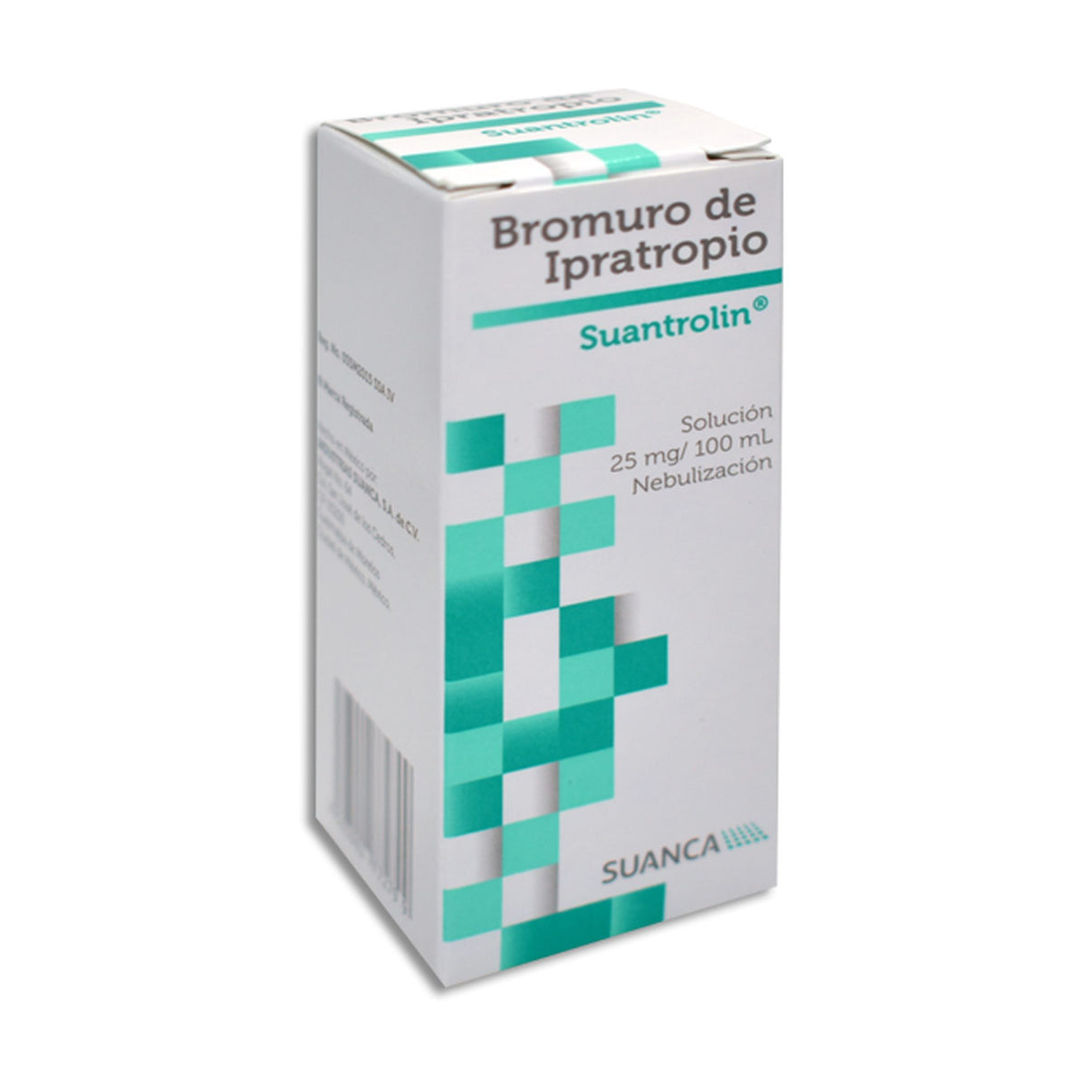 SUANTROLIN 1 SOL 25MG/100ML