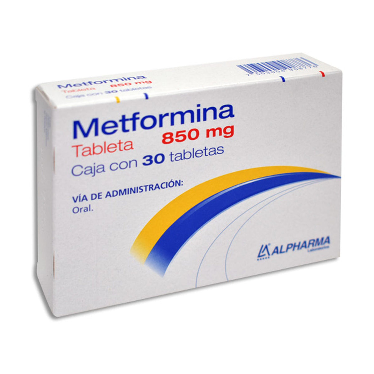 METFORMINA 30 TAB 850 MG
