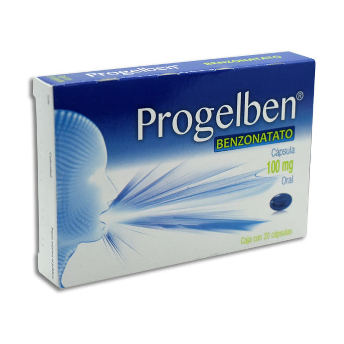 PROGELBEN 20 CAPS 100 MG