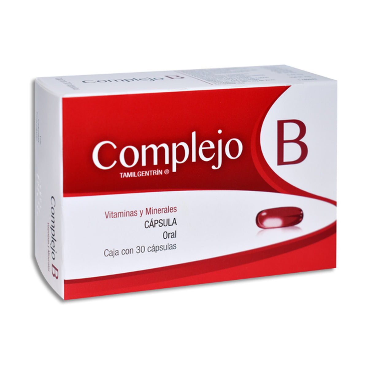 COMPLEJO B /TAMILG 30 CAPS 2.4/2.7/3.2MG