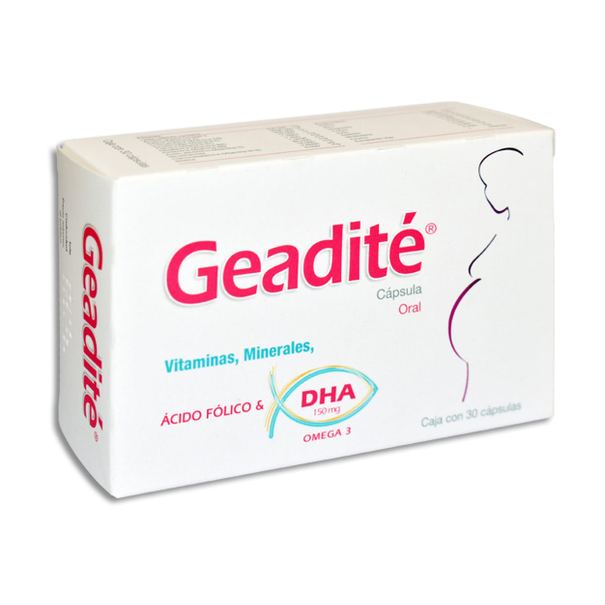 GEADITE 9 MESES 30 CAPS 300/150 MG