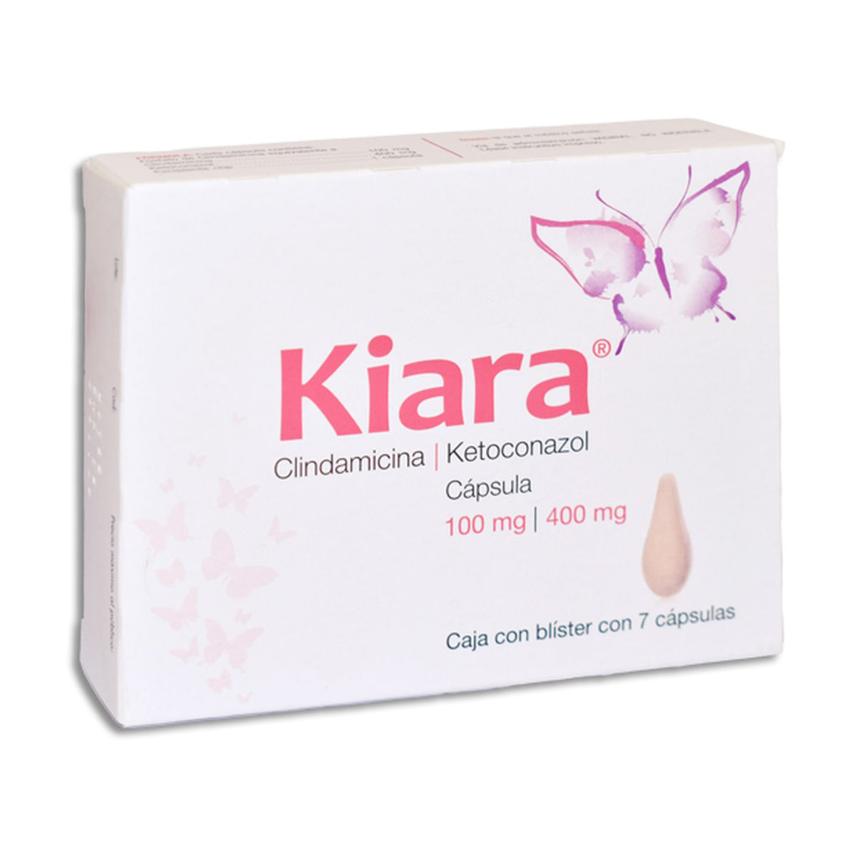 KIARA 7 CAPS VAG 100/400MG