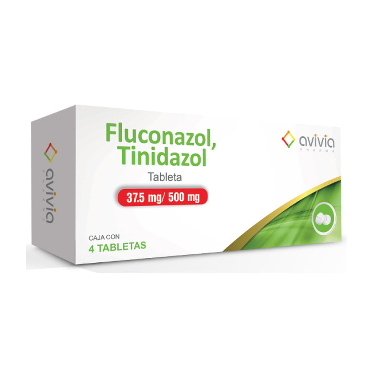 FLUCONAZOL / TINIDAZOL 4 TAB 37.5/500 MG