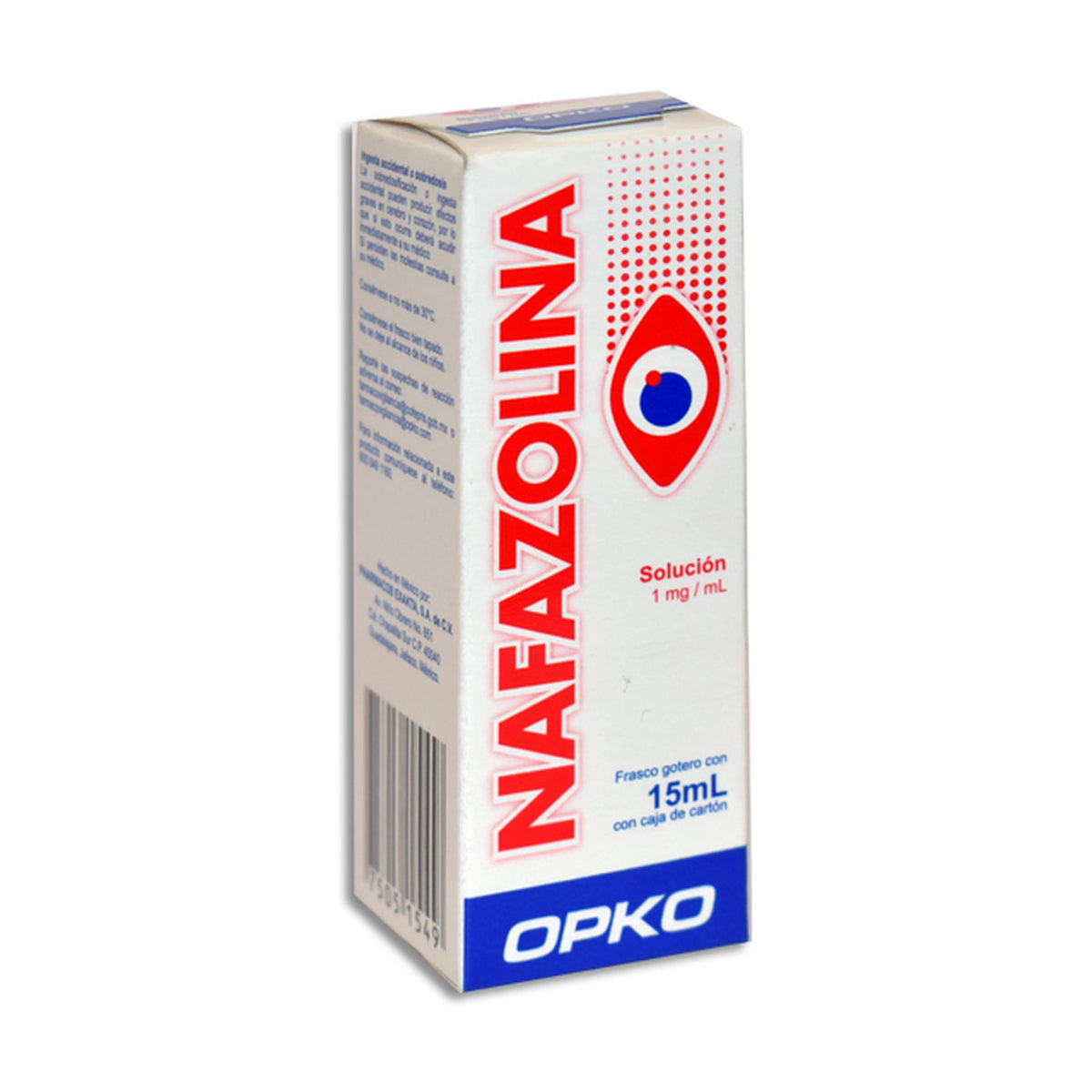 NAFAZOLINA 1 SOL 1MG/15 ML
