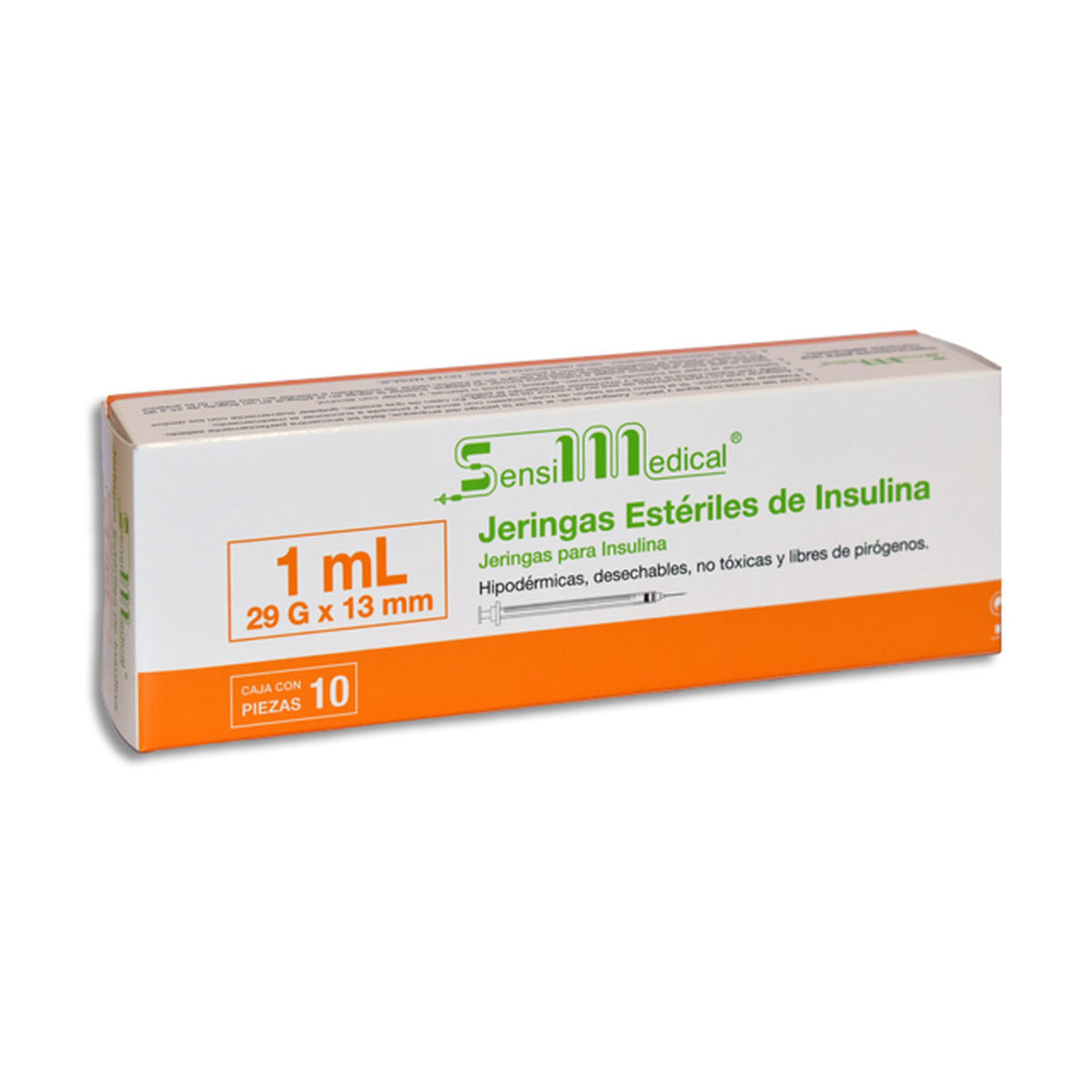 JERINGA INSULINA 10 JERS 29X13MM/1 ML