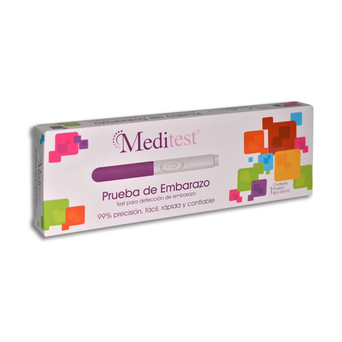 PRUEBA DE EMBARAZO MEDITEST 1 CJA 1 PZA
