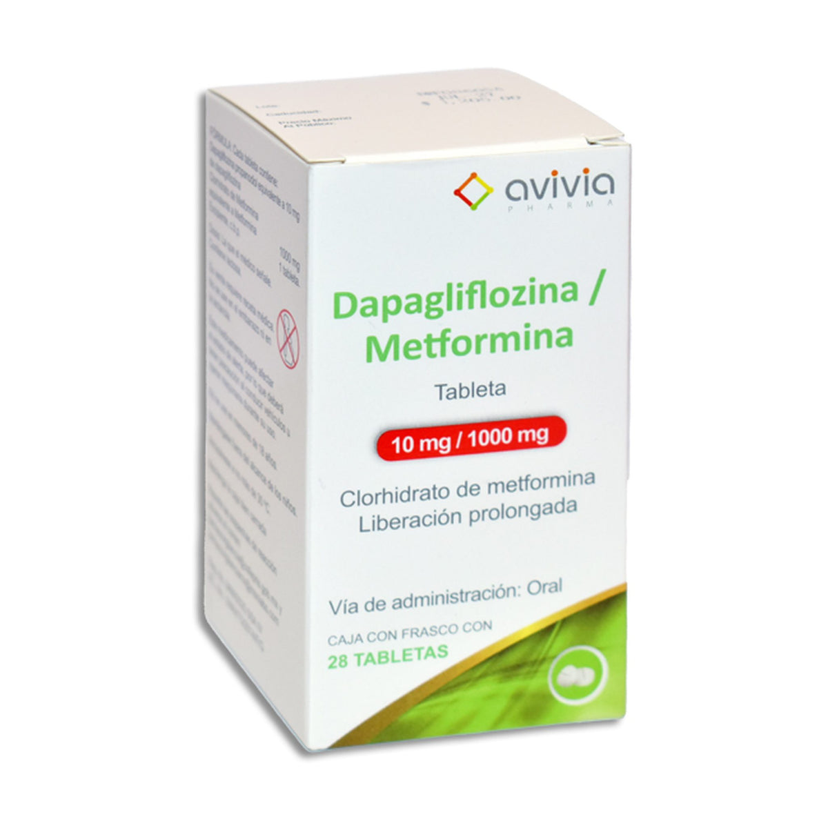 DAPAGLIF/METFOR 28 TAB 10/1000 MG