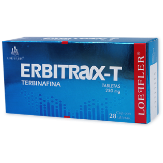 ERBITRAX-T 28 TAB 250MG