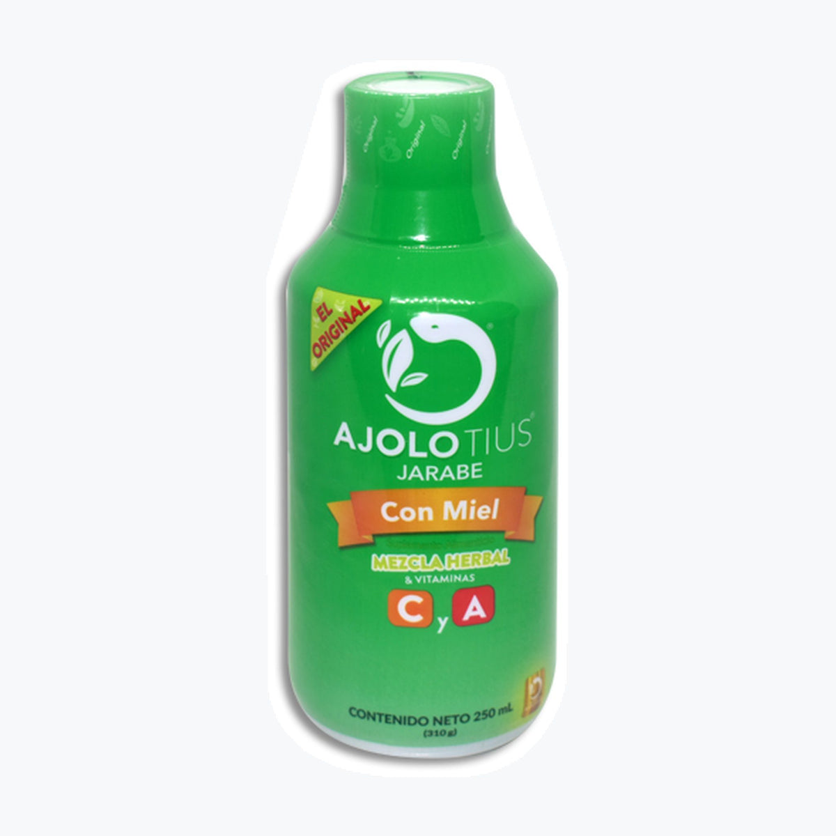 AJOLOTIUS JARABE CON MIEL 1 JBE 250 ML