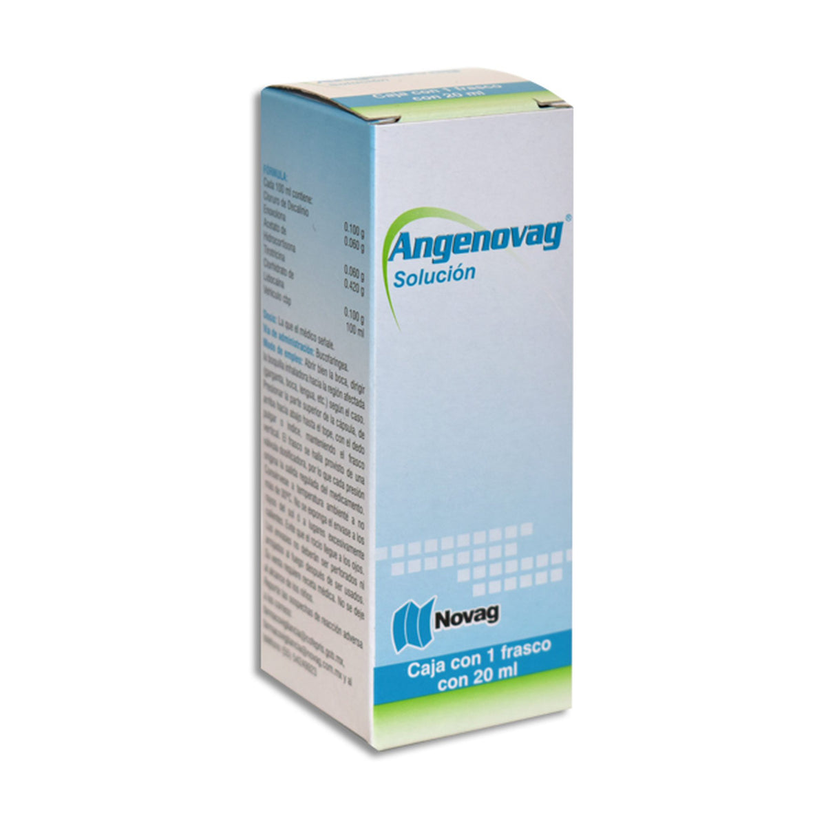 ANGENOVAG 1 SOL 100/0.42/0.1MG/20 ML