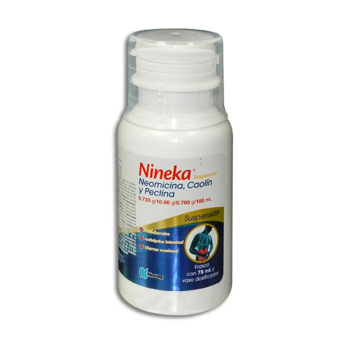NINEKA 1 SUSP 500/36/35MG/5/75 ML