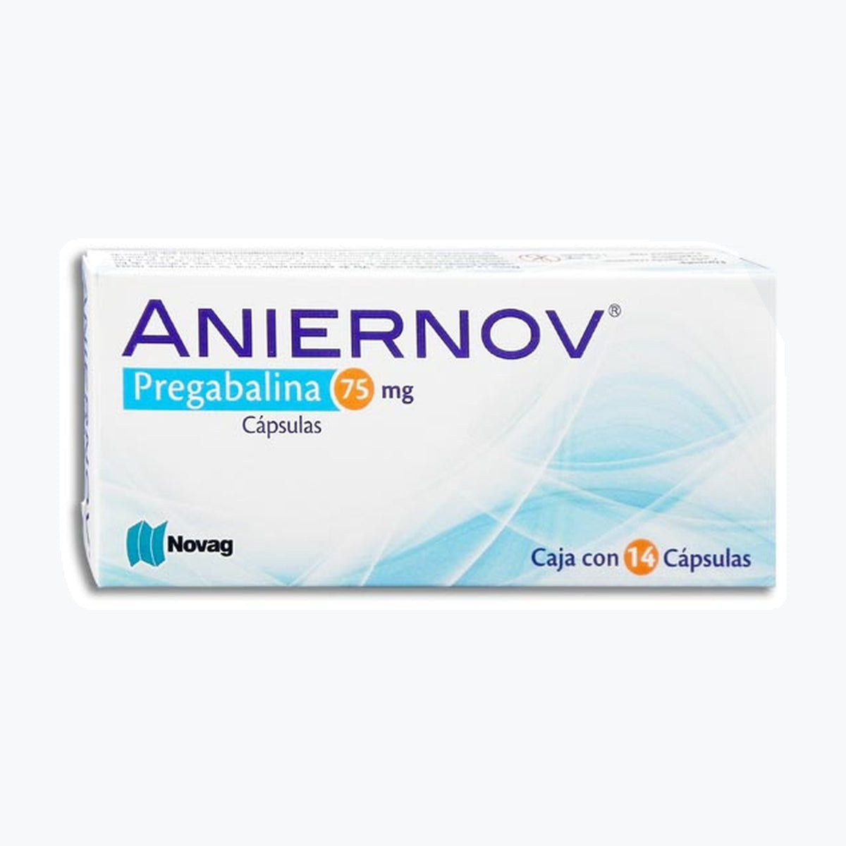 ANIERNOV 14 CAPS 75 MG