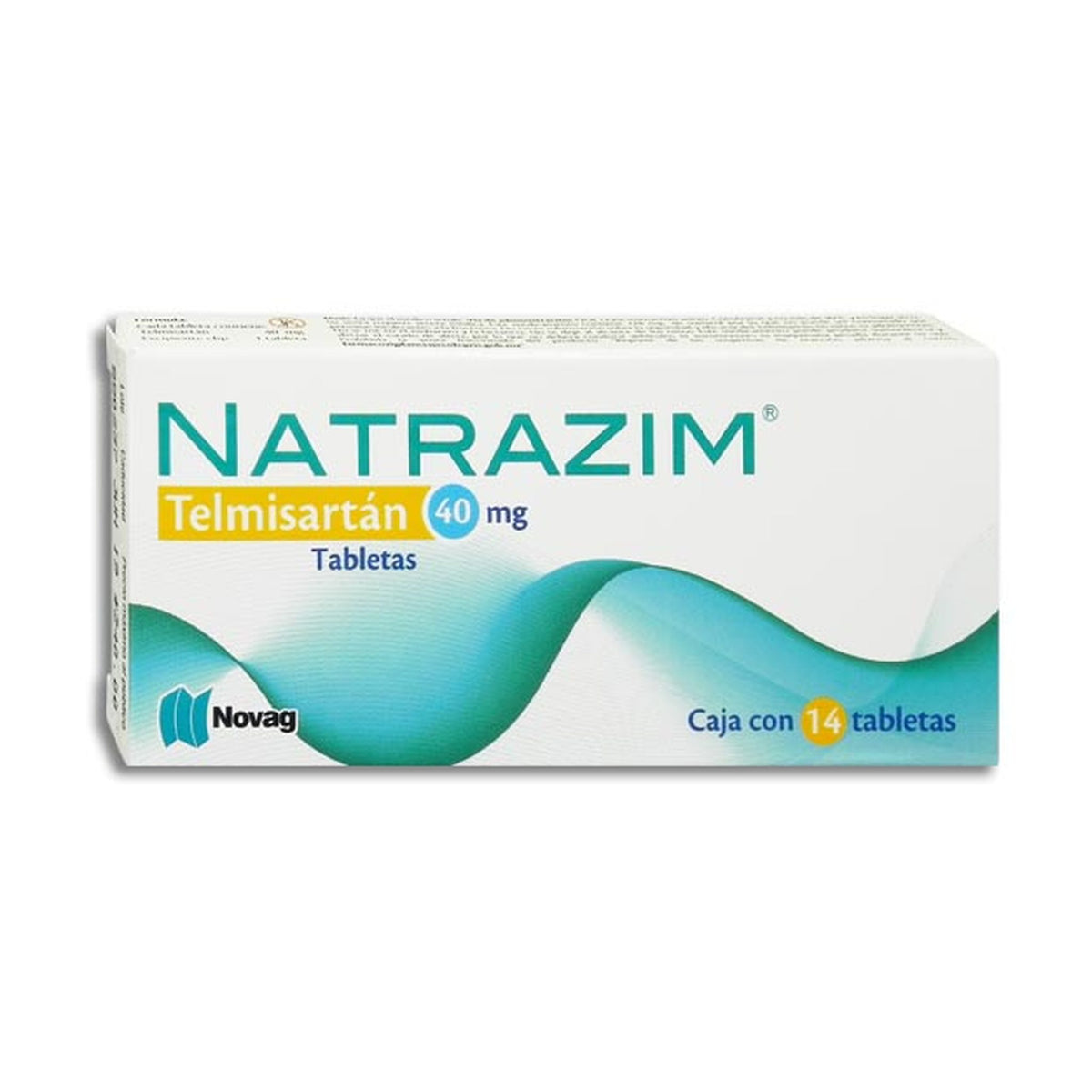 NATRAZIM 14 TAB 40 MG