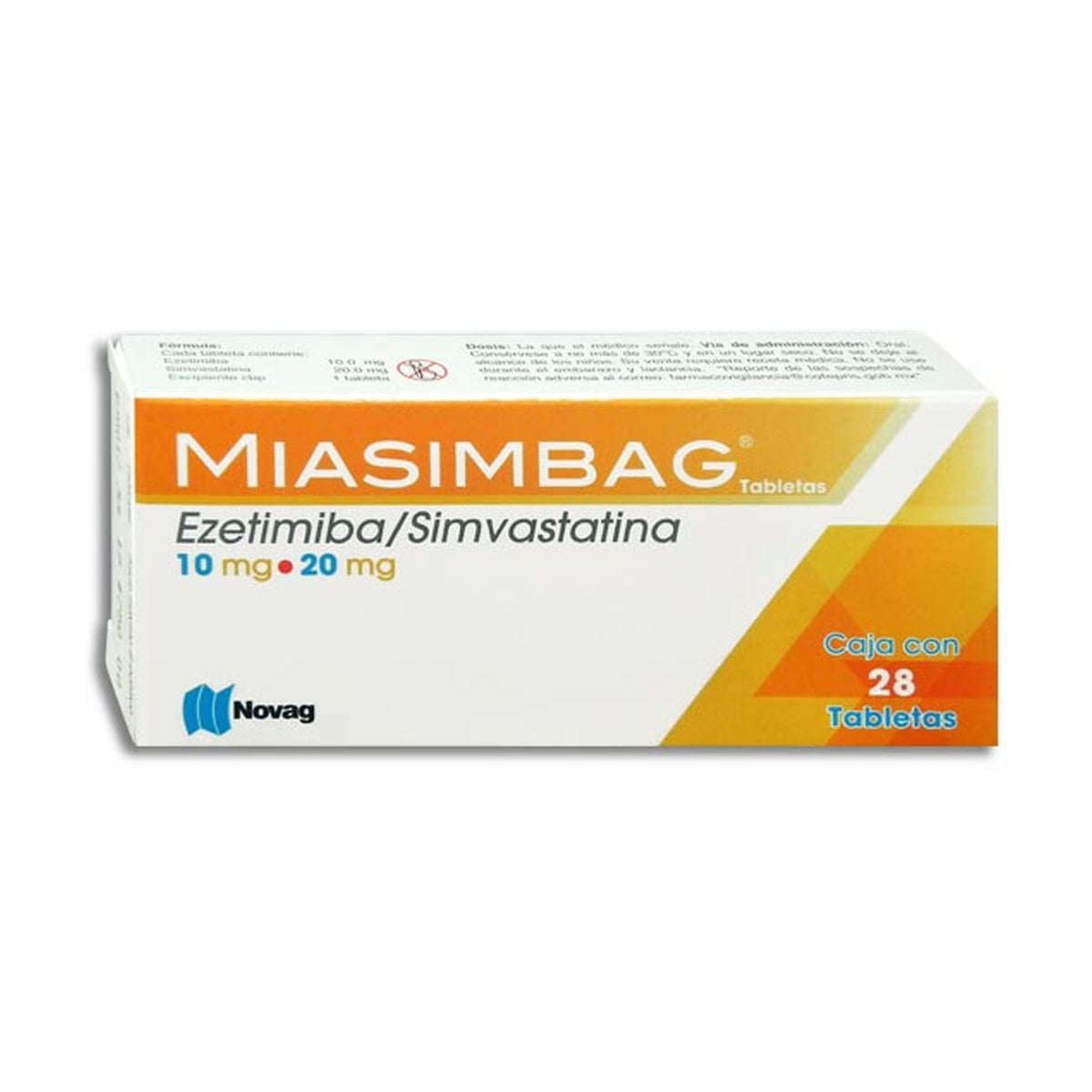 MIASIMBAG 28 TAB 10MG/20 MG
