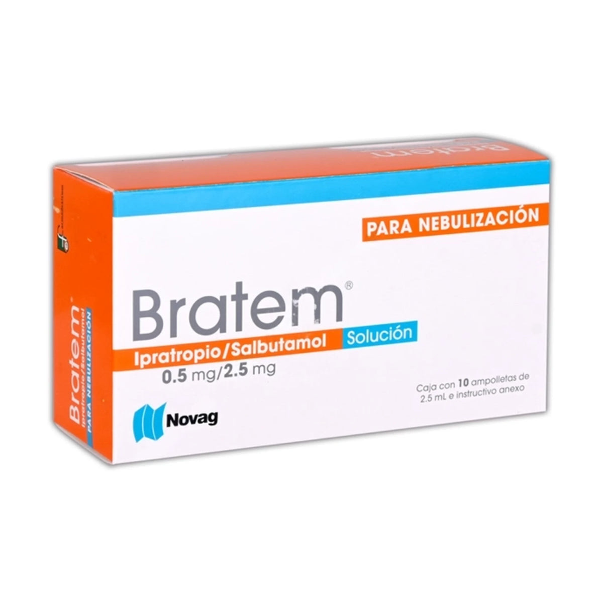 BRATEM 10 AMP .5/2.5 MG 2.5 ML