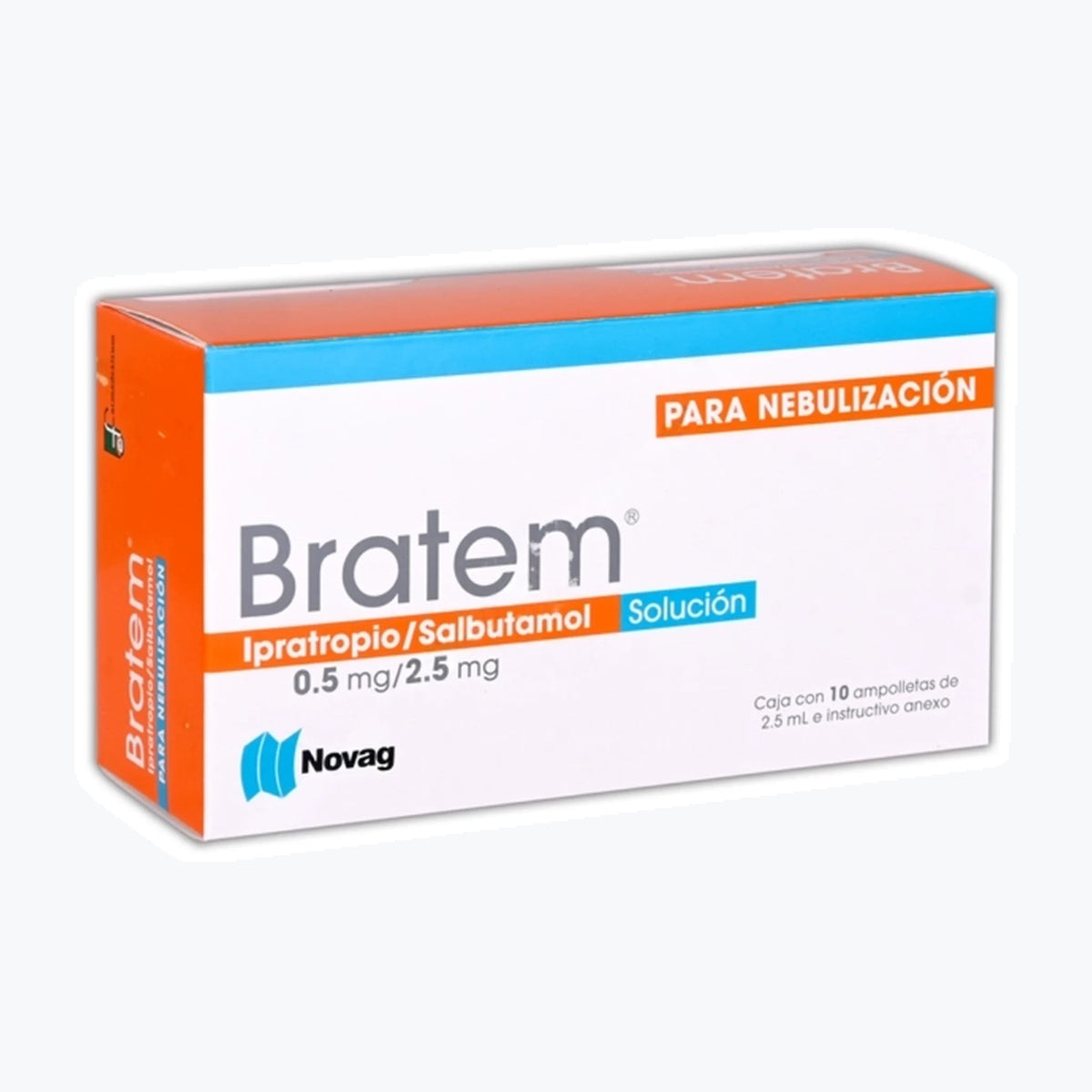 BRATEM 10 AMP .5/2.5 MG 2.5 ML