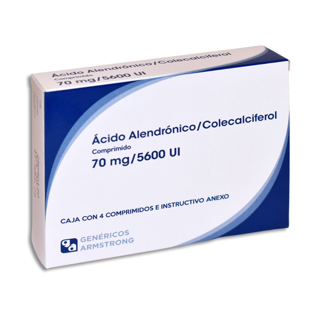 Acido Alendronico Colecalciferol 70mg/5600U Tabletas C4 Loeffler