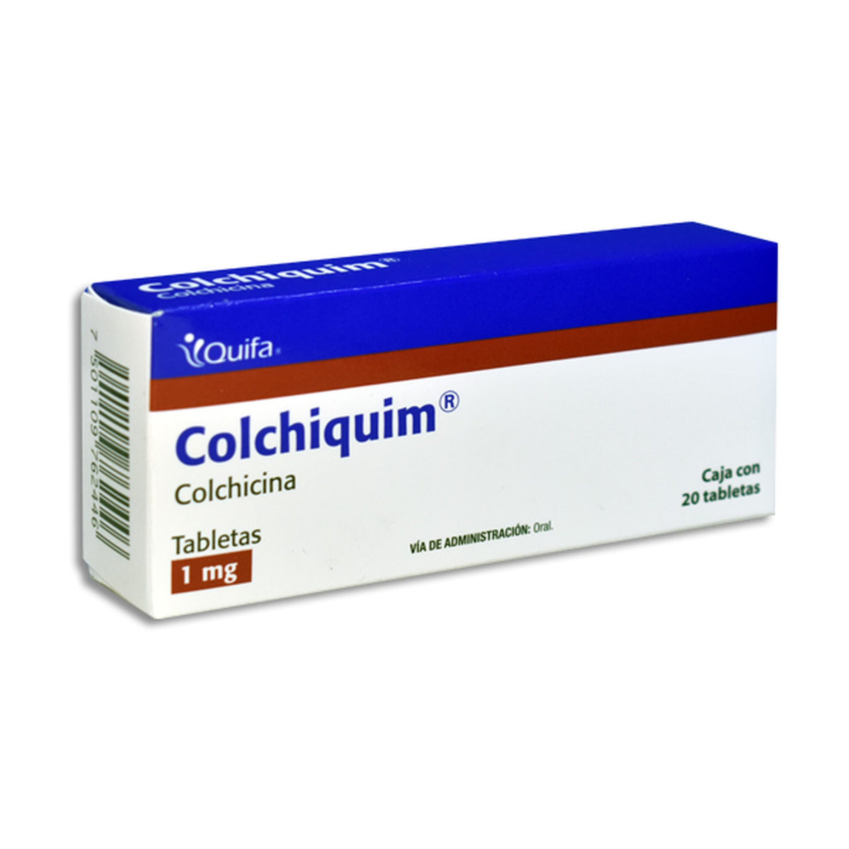 Colchiquim 1mg Tabletas C20 (Colchina) Quifa