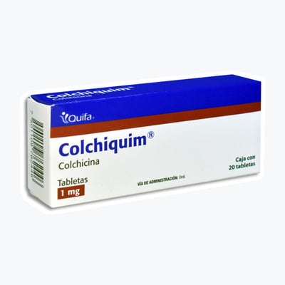 Colchiquim 1mg Tabletas C20 (Colchina) Quifa