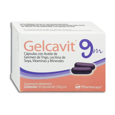 Gelcavit 9M Capsulas C30 Pharmacaps