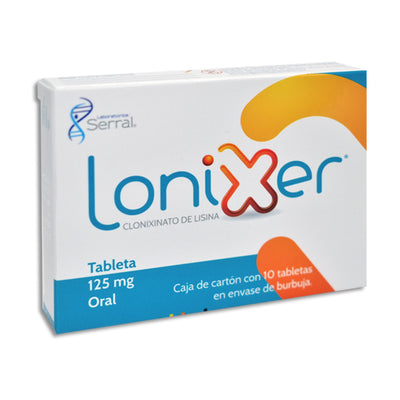 Lonixer 125 mg Tabletas C10 (Clonixinato de Lisina) Serral