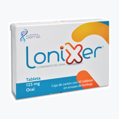 Lonixer 125 mg Tabletas C10 (Clonixinato de Lisina) Serral