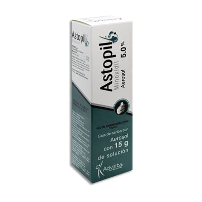 Astopil Aerosol Espuma 5% 15 gr (Minoxidil) Serral