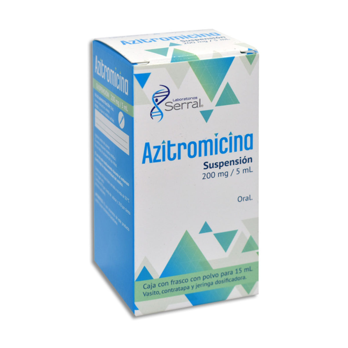 Azitromicina 200mg Susp 15ml (Azitromicina) Serral