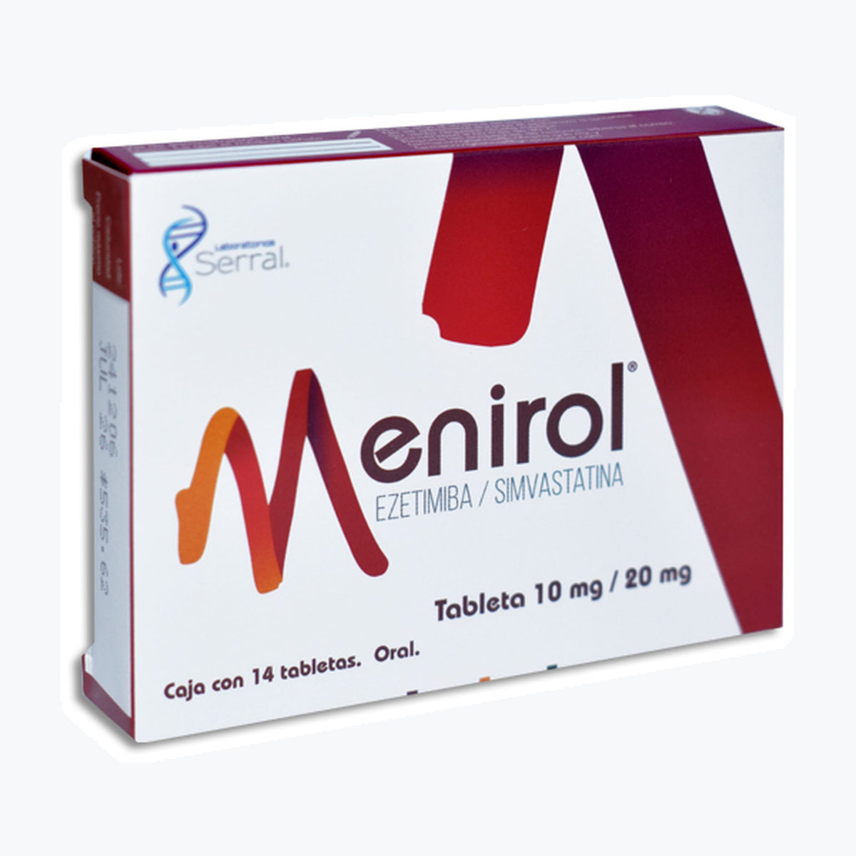 Menirol 10/20 mg Tabletas C10 (Ezetimiba / Simvastatina) Serral