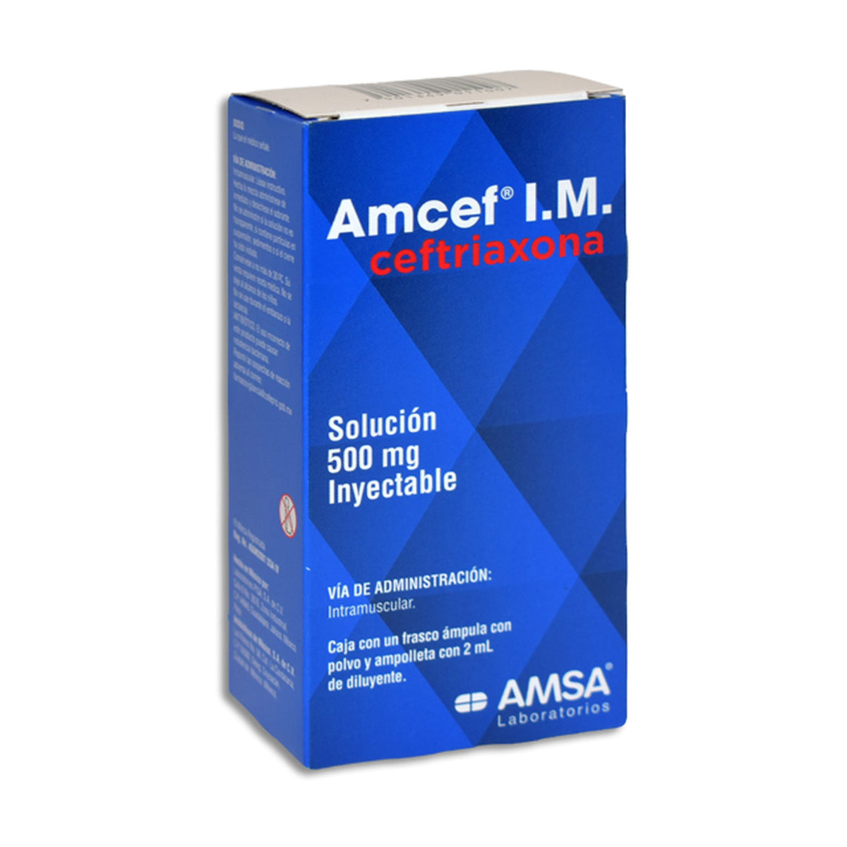 AMCEF I.M. 1 FA 500MG/2 ML