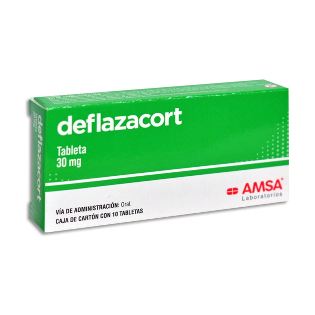 DEFLAZACORT 10 TAB 30 MG