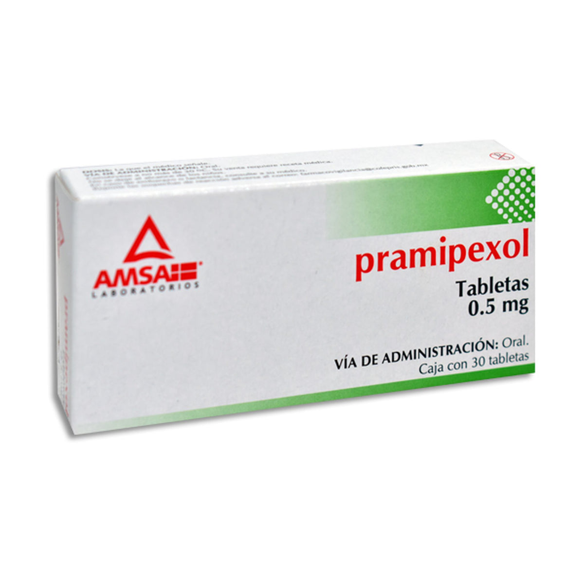 PRAMIPEXOL 30 TAB 0.5 MG