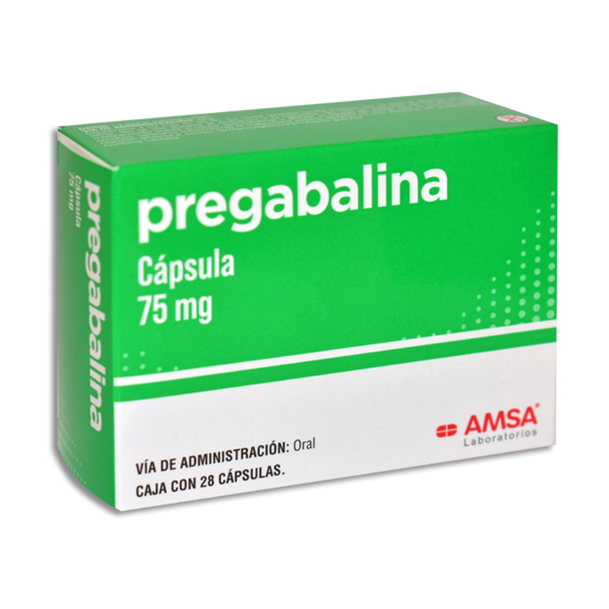 PREGABALINA 28 CAPS 75 MG