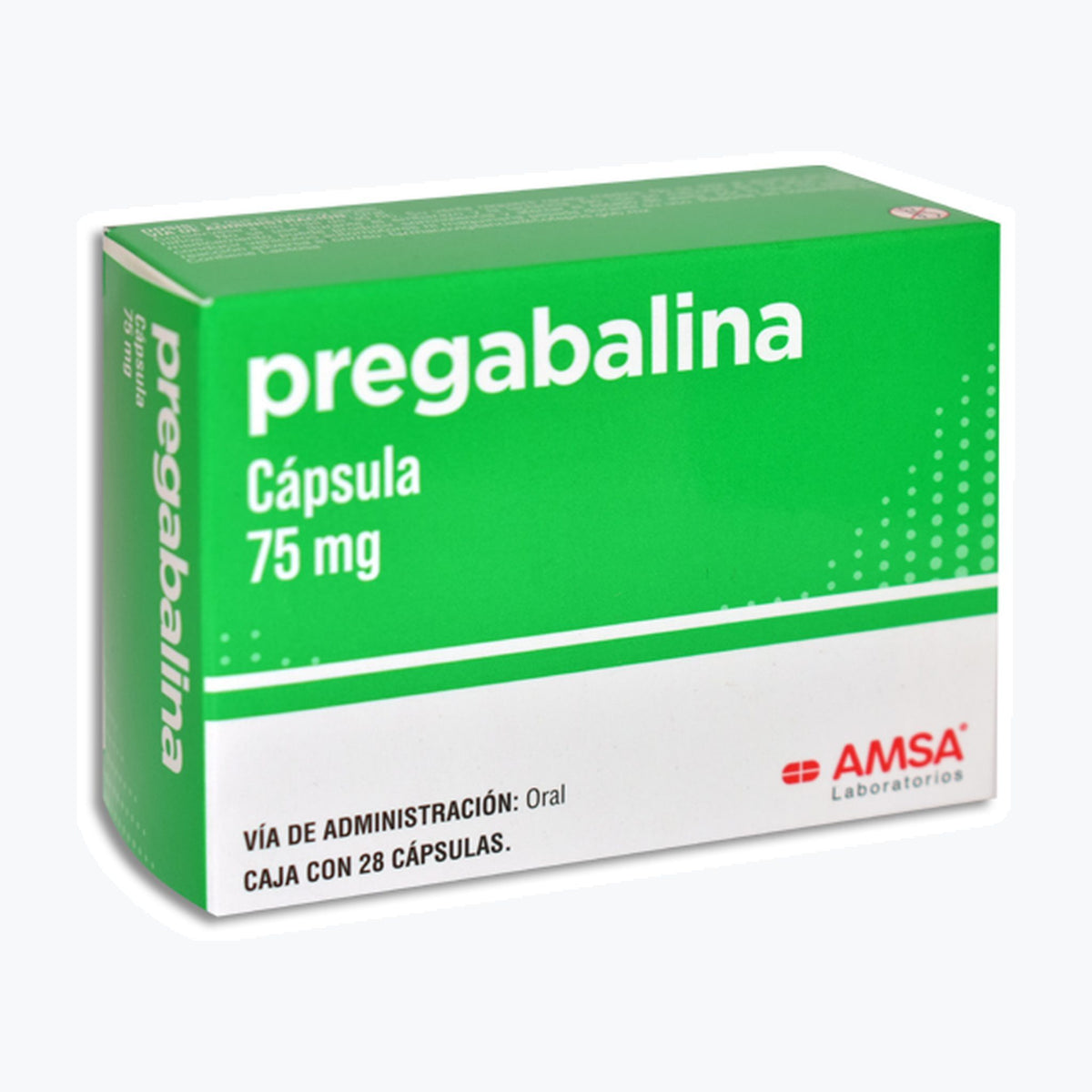PREGABALINA 28 CAPS 75 MG