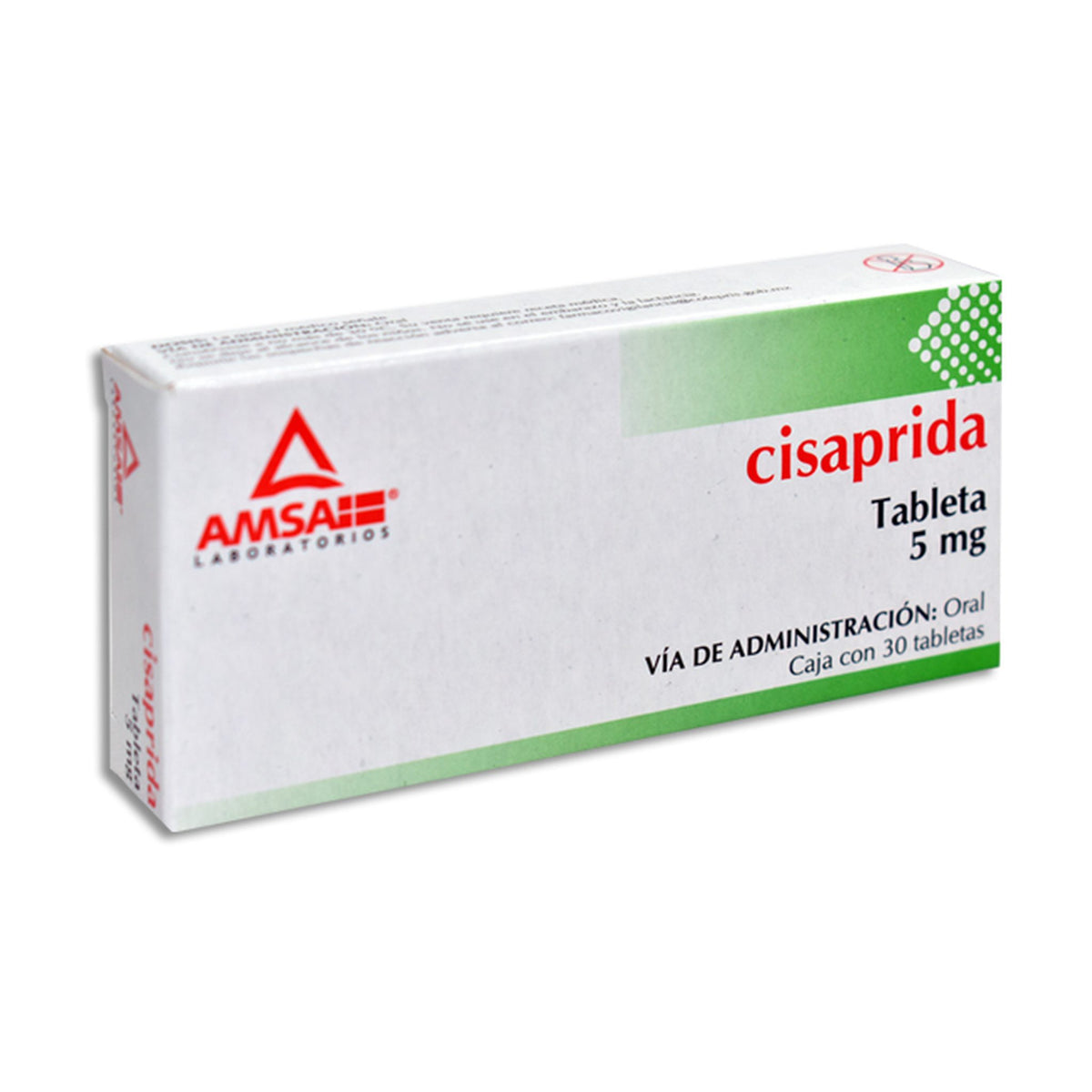 CISAPRIDA 30 TAB 5 MG