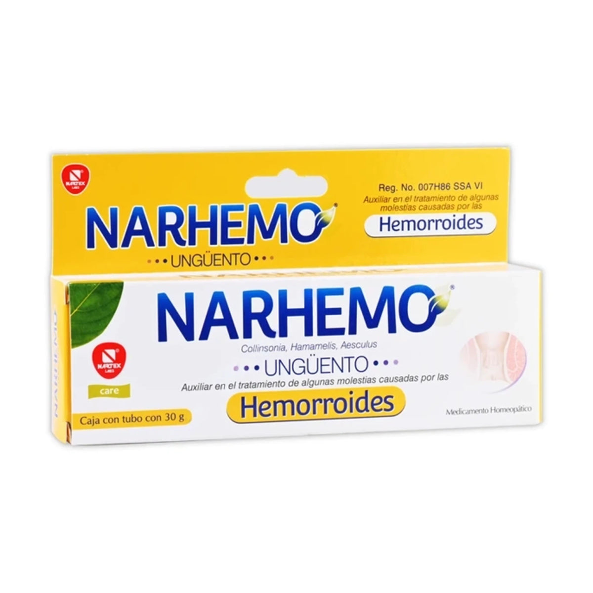 NARHEMO UNGUENTO 1 TUBO 30 G