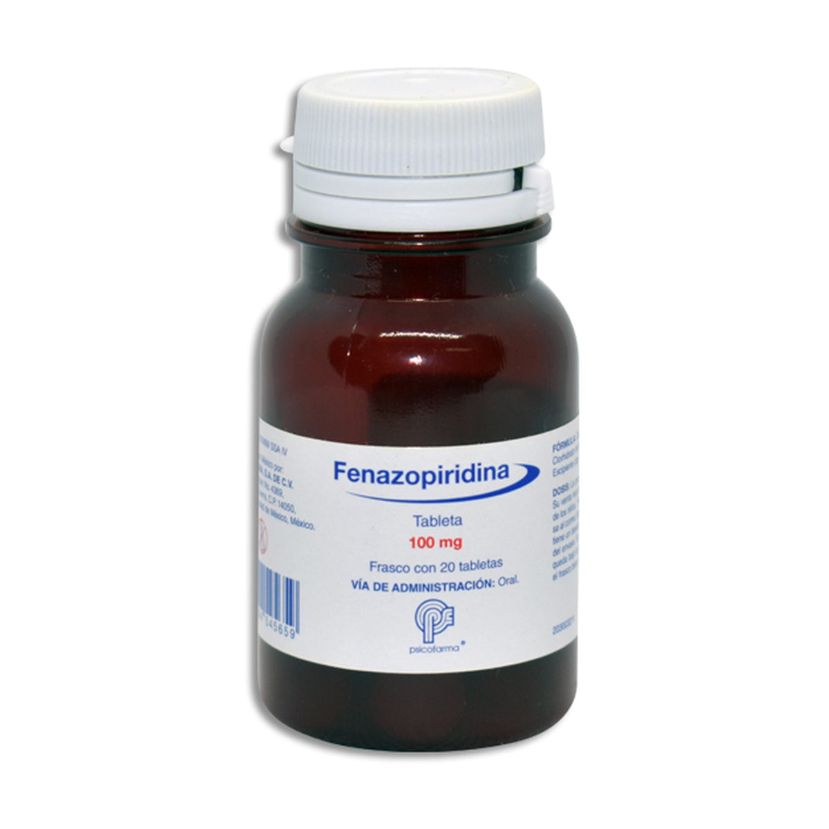FENAZOPIRIDINA 20 TAB 100 MG